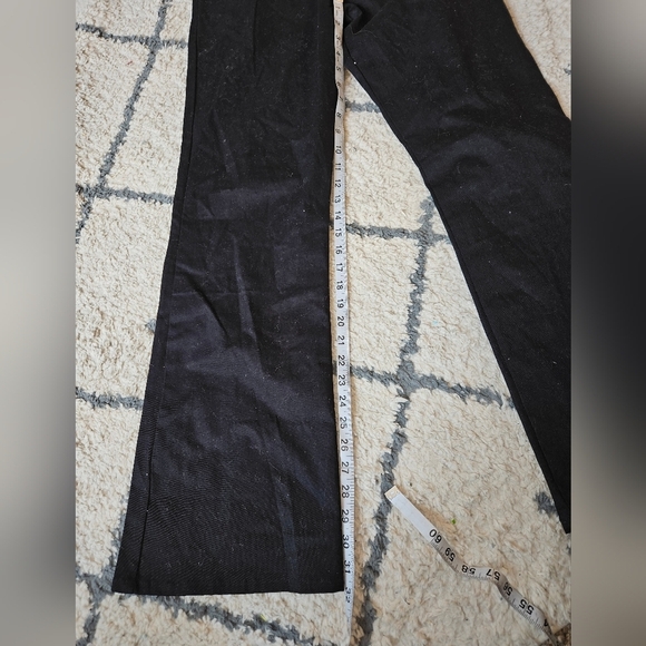 Motel jopan trouser twill mid rise flare leg pant size medium - Picture 6 of 6
